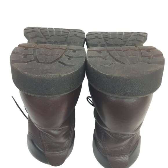 Red Wing Shoes 606 SuperSole Waterproof Mens 11.5 Oil & Slip Resistant Leather W - Picture 7 of 12